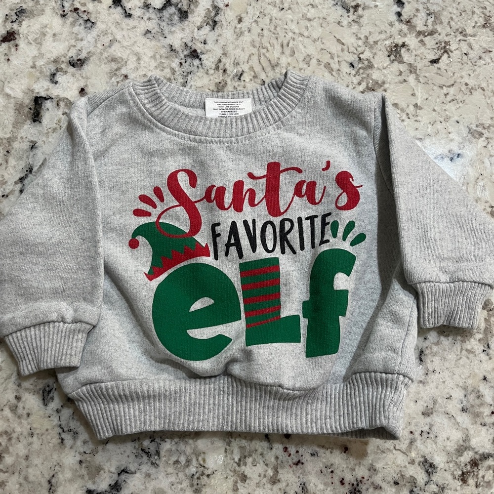 Santa’s Favorite Elf Sweatshirt